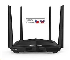Tenda AC10 Wireless AC1200 Dual Band Router, 1x gigabit WAN, 3x gigabit LAN