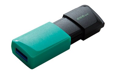 Kingston Flash Disk 256GB USB3.2 Gen 1 DataTraveler Exodia M (Black + Teal)