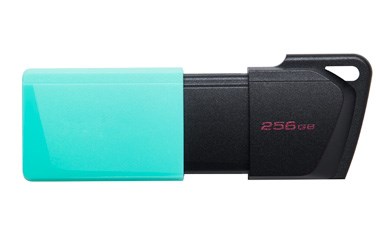 Kingston Flash Disk 256GB USB3.2 Gen 1 DataTraveler Exodia M (Black + Teal)