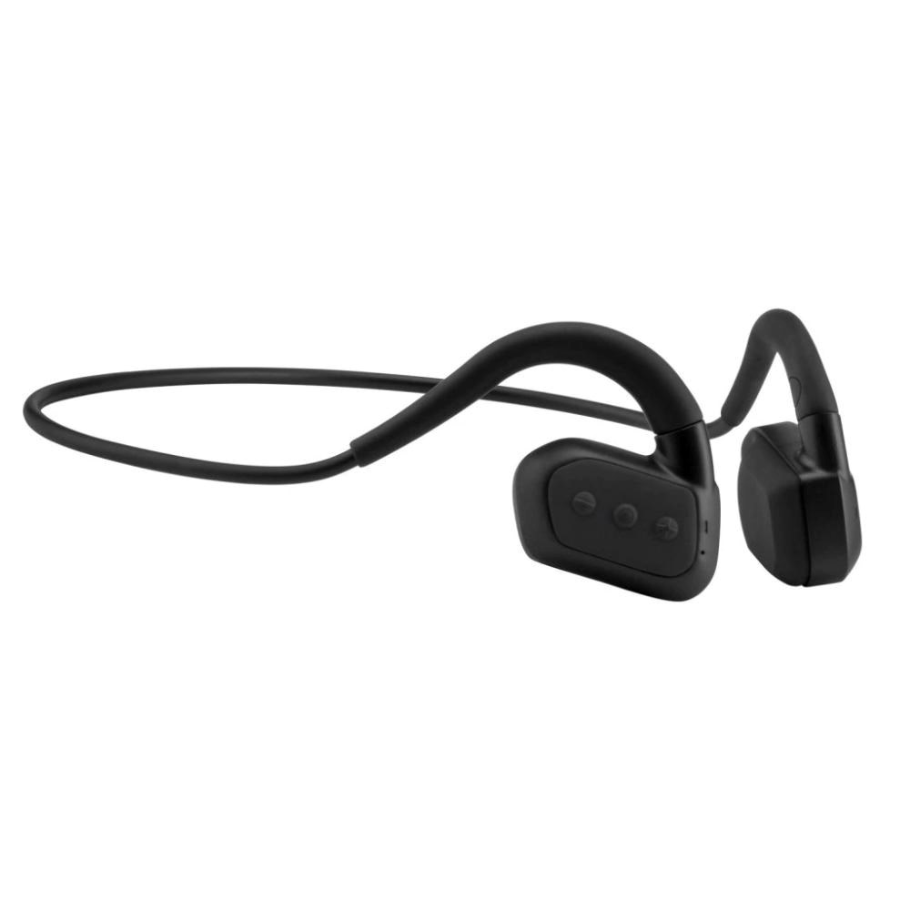 EVOLVEO bezdrátová sluchátka BonePro MP3 32GB, na lícní kosti,černá