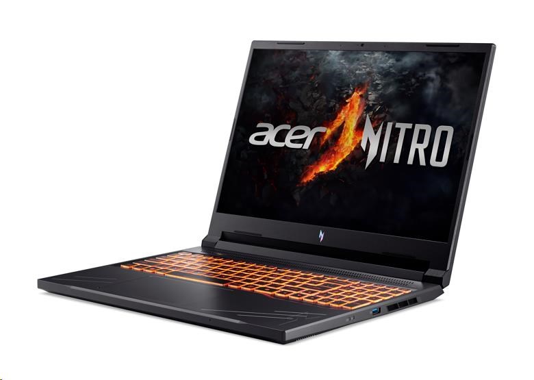 ACER NTB Nitro V 16 (ANV16-72-72GC),Core 7 240H,16"WUXGA,32GB,1TB SSD,RTX 5060,W11H,Black