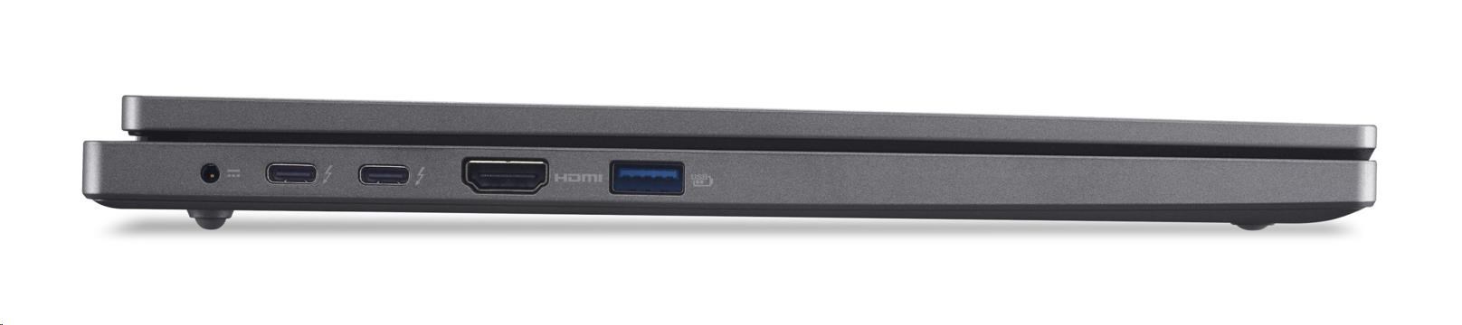 ACER NTB TravelMate P2 14 (TMP214-75-G3-TCO-565F),Ultra 5 125H,14"WUXGA,16GB,512GB SSD,Intel Graphics,W11P,Gray