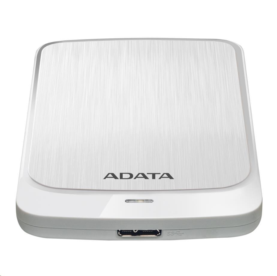 ADATA Externí HDD 2TB 2,5" USB 3.1 AHV320, bílý