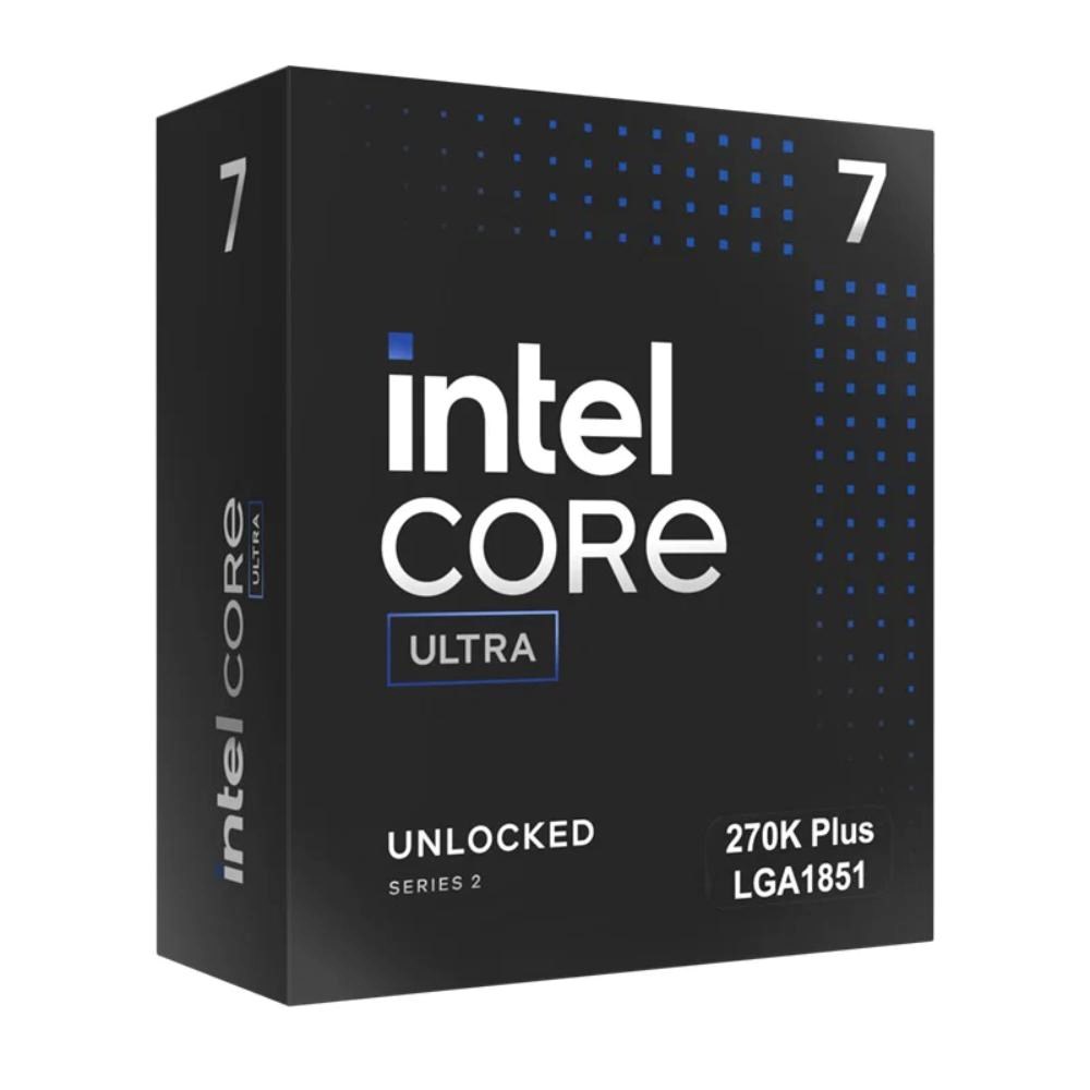 CPU INTEL Core Ultra 7 270K Plus, až 5.5GHz, 36MB L3, LGA1851, Box (bez chladiče)