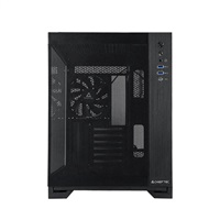 CHIEFTEC skříň VISIO AIR, ATX, 1x USB-C 3.2, 2x USB 3.0, 3x 140mm Fan, černá