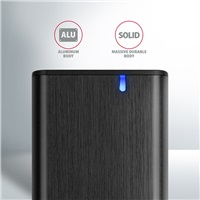 AXAGON EEM2-SB2, USB-C 3.2 Gen 2 - M.2 NVMe & SATA SSD kovový RAW box, bezšroubkový, černý