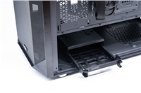 1stCOOL skříň Wind Storm Black MiddleTower ARGB, AU, USB3.0, bez zdroje, RGB fan, průhledná bočnice, černá