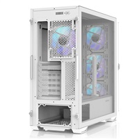 ZALMAN case Z10 DUO White, Mid Tower, ATX, 2xUSB 3.0, 1xUSB-C, 4x ARGB Fan, bílá