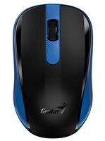 GENIUS myš NX-8008S/ 1200 dpi/ bezdrátová/ tichá/ BlueEye senzor/ modrá