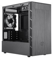 Cooler Master case MasterBox MB400L ODD, mATX, Průhledná bočnice, 1x 120mm Fan, Černá