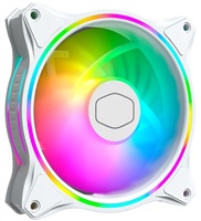 Cooler Master ventilátor MasterFan MF120 Halo 3in1 White, 3x120mm, ARGB, bílá