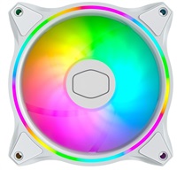 Cooler Master ventilátor MasterFan MF120 Halo 3in1 White, 3x120mm, ARGB, bílá