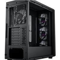 Cooler Master case MasterBox 600, ATX, Průhledná bočnice, 3x 140mm ARGB Fan, 1x 120mm ARGB Fan, ARGB Hub, Černá