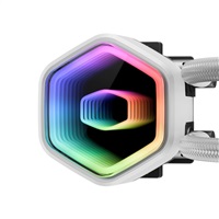 Cooler Master vodní chladič MasterLiquid 240 Core II, 2x240mm, LGA1851, AM5, bílá