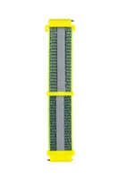 Garett Kids univerzální řemínek 20 mm, zelený reflexní