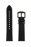 Garett univerzální řemínek 22 mm, černý kožený