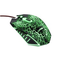 TRUST myš GXT 105X Izza Mouse, optická, černá