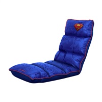 TRUST herní židle GXT GXT718SM RAYZEE Skládací podlahová židle, Superman, modrá