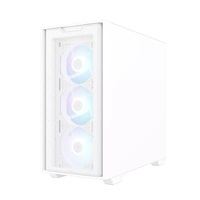 ASUS case A21 PLUS, Mini Tower, průhledná bočnice, 4x 120mm ARGB Fan, bílá
