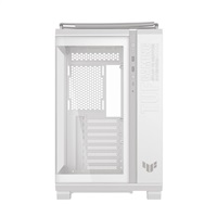 ASUS case TUF GAMING GT502 HORIZON, Mid Tower, průhledná bočnice, 4x 120mm ARGB Fan, bílá
