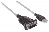 MANHATTAN Převodník z USB na sériový port (Prolific PL-2303RA Chip 1.8m)