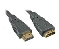 PREMIUMCORD Kabel prodlužovací HDMI - HDMI 1m, zlacené konektory