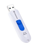 TRANSCEND Flash Disk 32GB JetFlash®790, USB 3.1 (R:90/W:25 MB/s) bílá/modrá