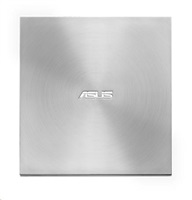 ASUS DVD Writer SDRW-08U7M-U SILVER RETAIL, External Slim DVD-RW, silver, USB