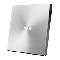 ASUS DVD ZenDrive SDRW-08U8M-U SILVER, External Slim DVD-RW, stříbrná