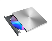 ASUS DVD ZenDrive SDRW-08U8M-U SILVER, External Slim DVD-RW, stříbrná