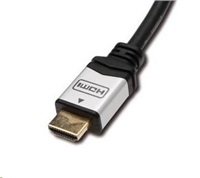 PREMIUMCORD Kabel HDMI A - HDMI A M/M 2m zlacené a kovové HQ konektory, 4K