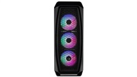 AEROCOOL skříň Aero One Frost ML G, Mid tower, 2x USB 3.0, 2x audio, 4x 120mm RGB Fan, bez zdroje
