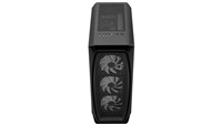 AEROCOOL skříň Aero One Frost ML G, Mid tower, 2x USB 3.0, 2x audio, 4x 120mm RGB Fan, bez zdroje