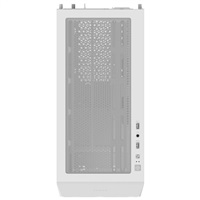 GIGABYTE case GB-C102GI, Mid Tower, 2x USB3.0, Průhledná bočnice, 2x 120mm Fan, bílá