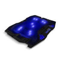 EVOLVEO Ania 5, chladicí podstavec pro notebook, modré podsvícení