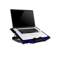 EVOLVEO Ania 5, chladicí podstavec pro notebook, modré podsvícení