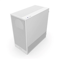 NZXT skříň H5 Flow edition / 2x120 mm fan / USB 3.0 / USB-C 3.1 / průhledná bočnice / mesh panel / bílá