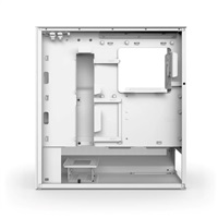 NZXT skříň H5 Flow edition / 2x120 mm fan / USB 3.0 / USB-C 3.1 / průhledná bočnice / mesh panel / bílá