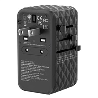 VERBATIM Univerzální cestovní adaptér nabíječka UTA-06 GaN III, 100W