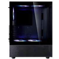 ADATA XPG case INVADER X MINI Mid-Tower, bez zdroje, 5x 120mm Fan, Černá