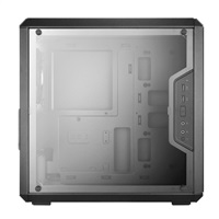 Cooler Master case MasterBox Q300L, mATX, Průhledná bočnice, 1x 120mm Fan, Černá