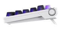 ASUS Klávesnice ROG Azoth X, Mechanická, Bezdrátová BT, RF 2.4GHz, US, bílá