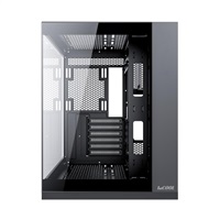 1stCOOL skříň DREAMER, Mid Tower, AU, USB 3.0, USB-C, 3x 120mm ARGB Fan, černá