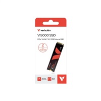 VERBATIM SSD Vi5000 Internal PCIe NVMe M.2 SSD 2TB , W 4300/ R 5000 MB/s