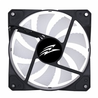 EVOLVEO 12FM ventilátor 120mm, ARGB ring, černý rám, master