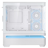 ASUS Case AP202 PRIME CASE, mATX, Průhledná bočnice, 3x 120mm ARGB Fan, bílá