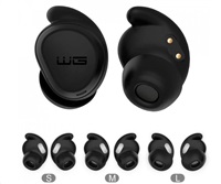 WG - Bluetooth sluchátka WG AirFlex 4, Sleeping Buds, ANC, černá