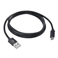 Solight USB kabel, USB 2.0 A konektor - USB B micro konektor, blistr, 1m