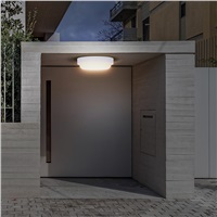 Solight LED venkovní osvětlení kulaté, 20W, 1500lm, 4000K, IP54, 20cm