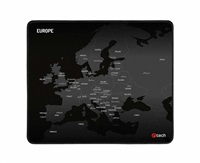 C-TECH herní podložka pod myš MP-01E (Europe), 320x270x4mm, obšité okraje